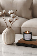 Femmora candles black votive candle