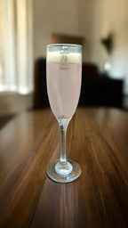 Luxury Gel Candles Champagne Flutes