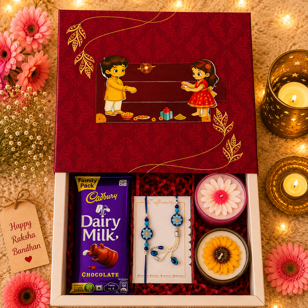 Celebrate Raksha Bandhan with a Gift Filled with Love for your loved ones