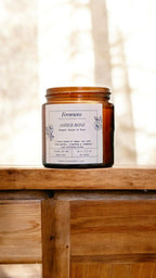 femmora amber rose soy wax  candle