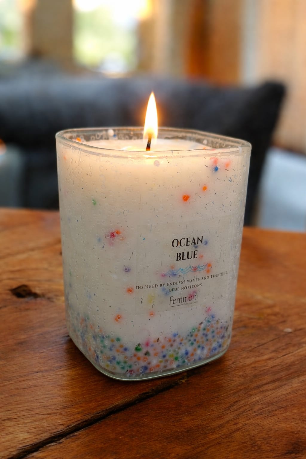 femmora candles rainbow candle for gifting