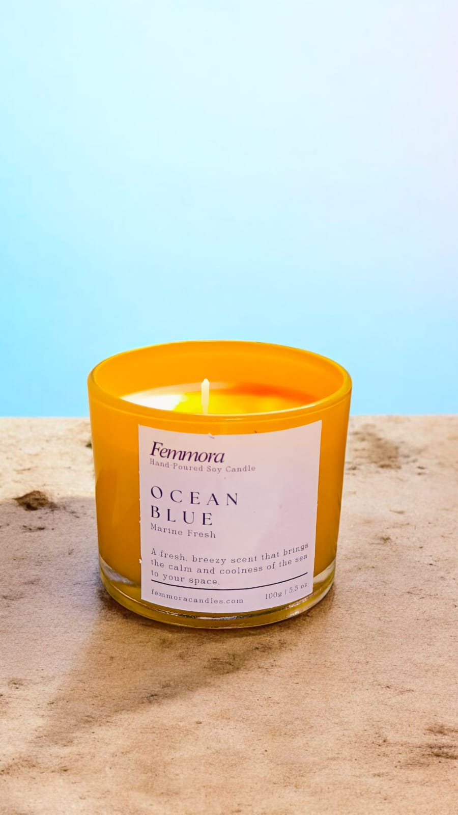 femmora long lasting scented soy wax candles