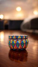femomora candles mandala art candle