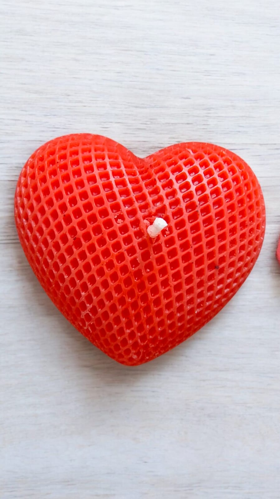 heart shape candle for gift